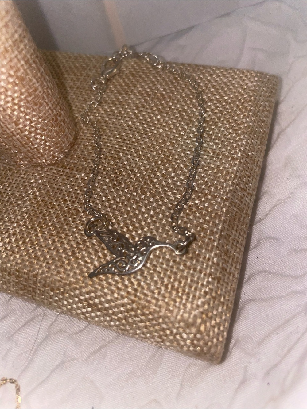Silver Bird Pendant Chain Bracelet - Women Jewelry